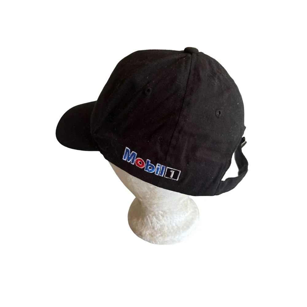 Black‎ Corvette Mobil Racing Hat Cap Adjustable